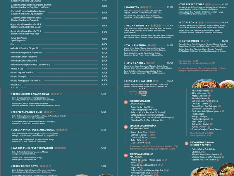 Rocha Poké Menu