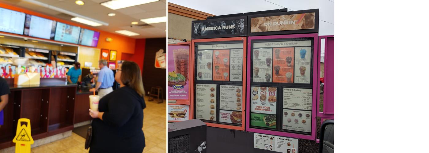 Dunkin' Menu