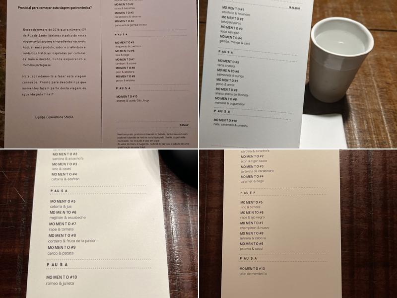 Euskalduna Studio Menu