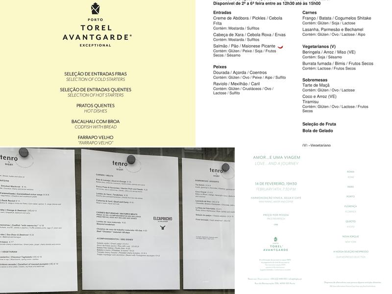 Digby Restaurante Bar Menu