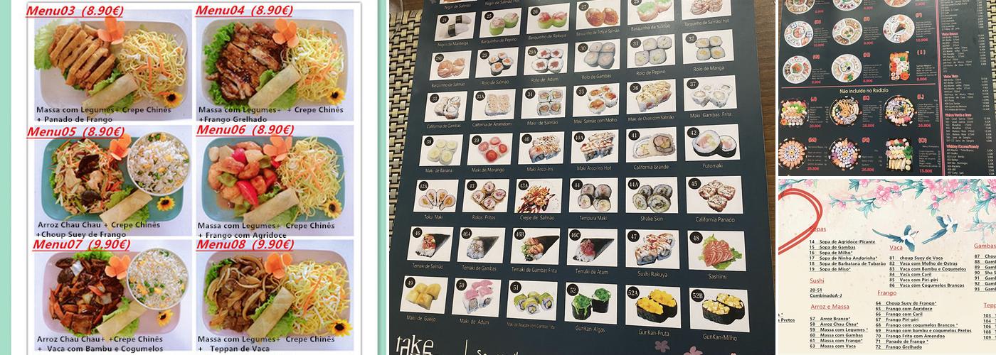 Rakuya Restaurante Japonês Menu