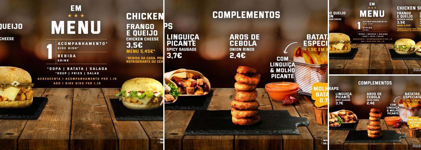 CRUMBS - Campus São João Menu