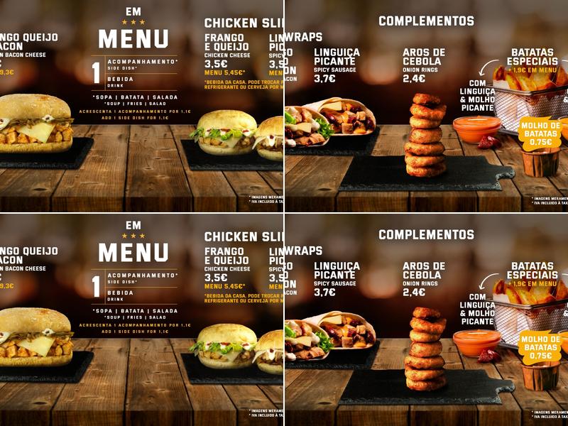 CRUMBS - Campus São João Menu