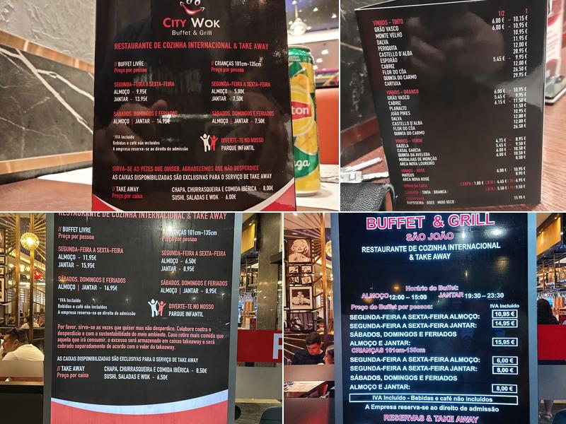 City Wok II Menu
