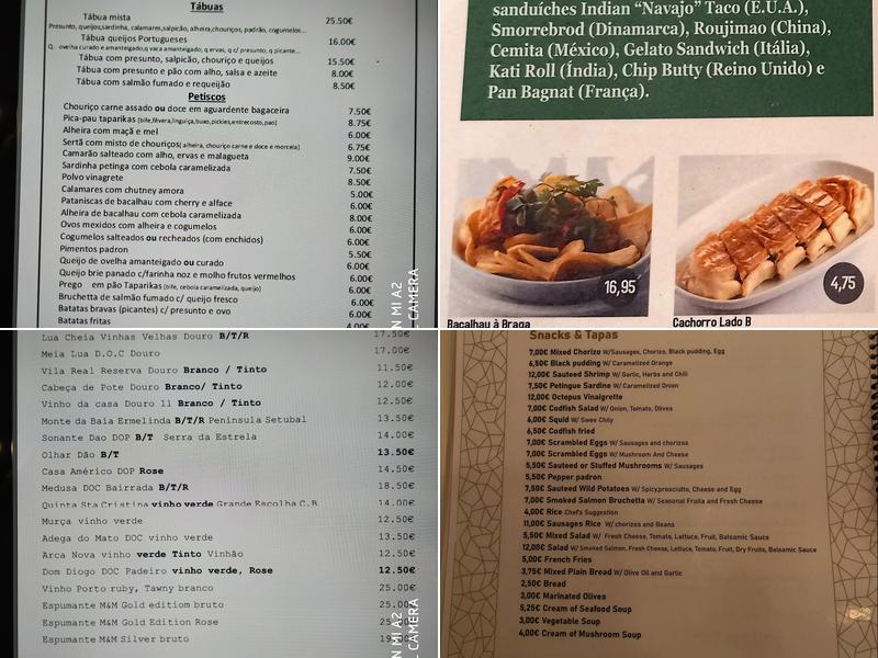 Taparikas (Taparikas Petiscos e Tapas) Menu