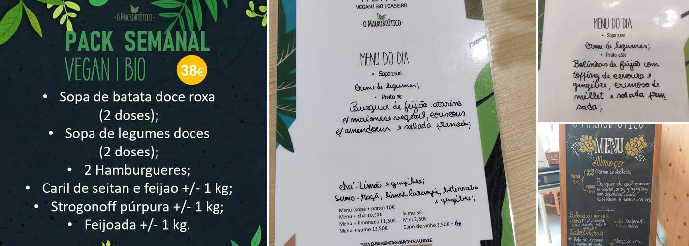 O Macrobiótico Menu