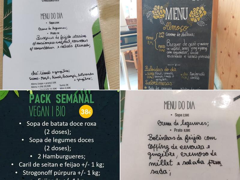 O Macrobiótico Menu