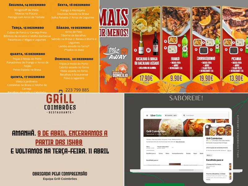 Grill de Coimbrões (Grill Coimbrões) Menu