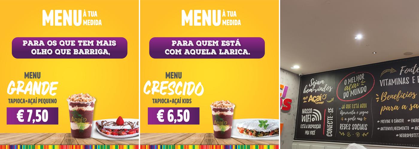 Açaí Concept Baixa Menu