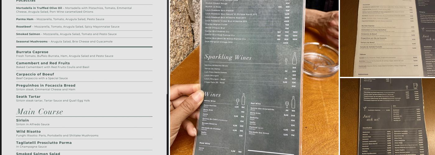 Brutt Menu