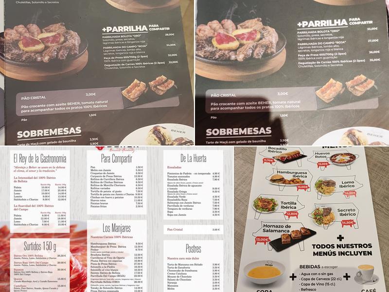 Beher Menu