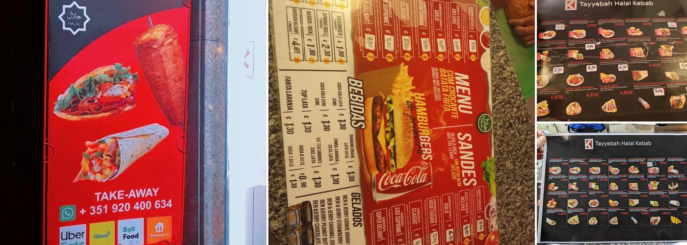 TAYYEBAH HALAL KEBAB & BURGER Menu