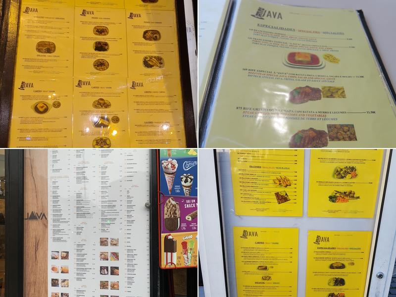 Java Menu