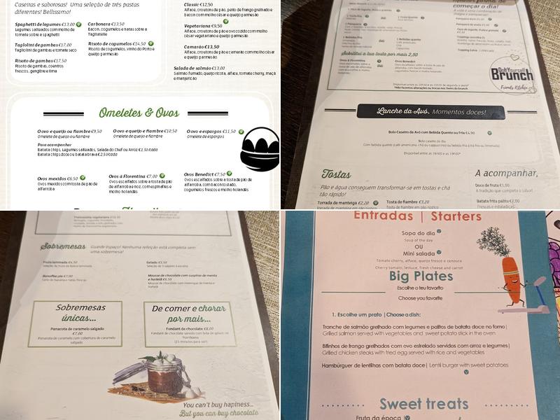 Friends Kitchen Menu