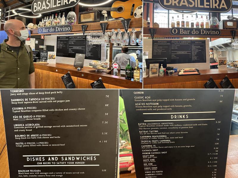 Botequim à Brasileira Menu