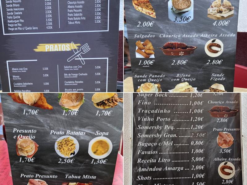 Taskinha (Taskinha do alex) Menu