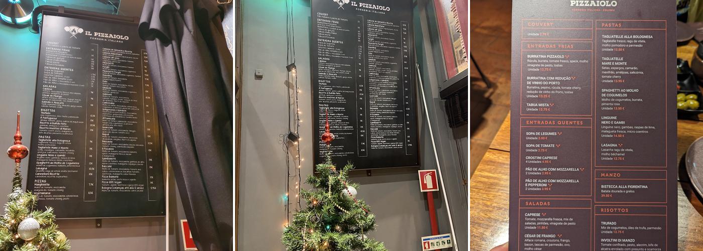 Il Pizzaiolo - Coliseu Menu