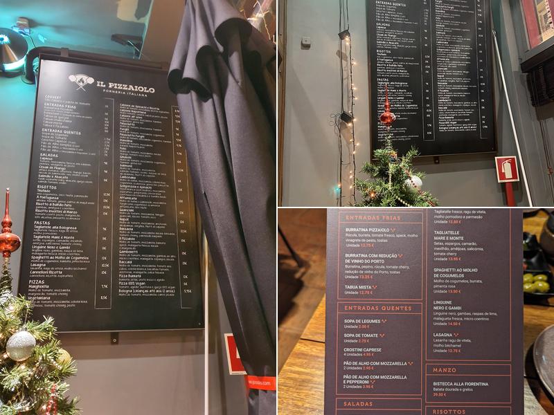 Il Pizzaiolo - Coliseu Menu