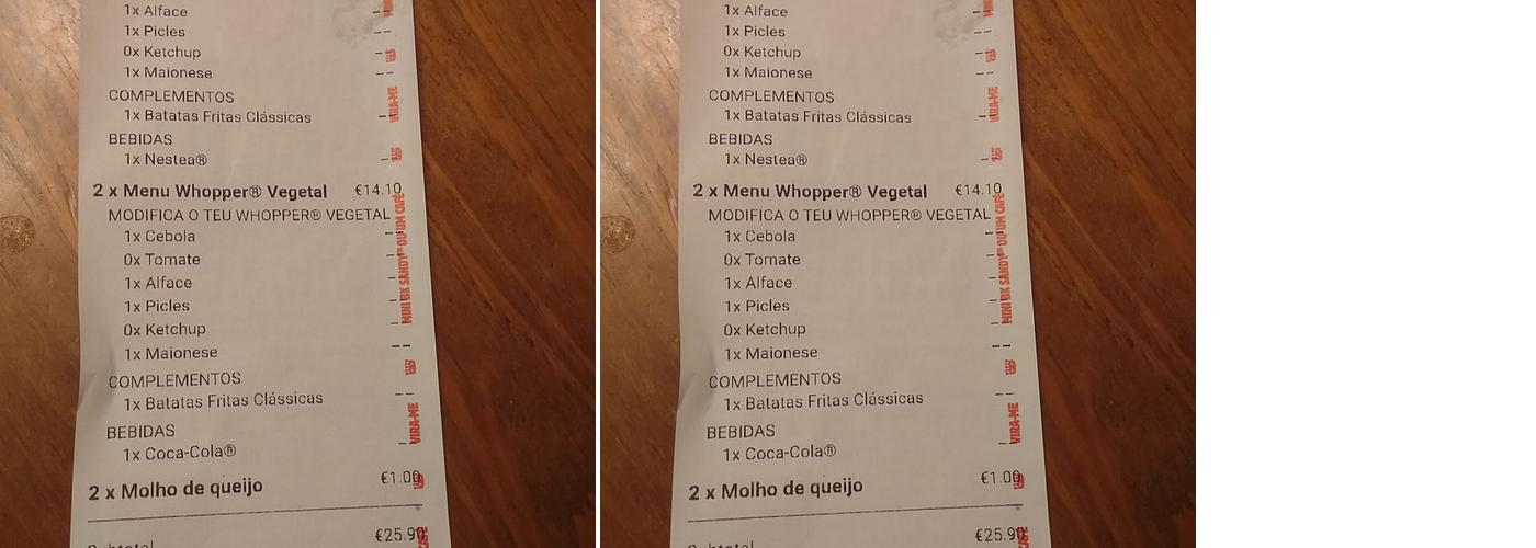 Burger King Menu