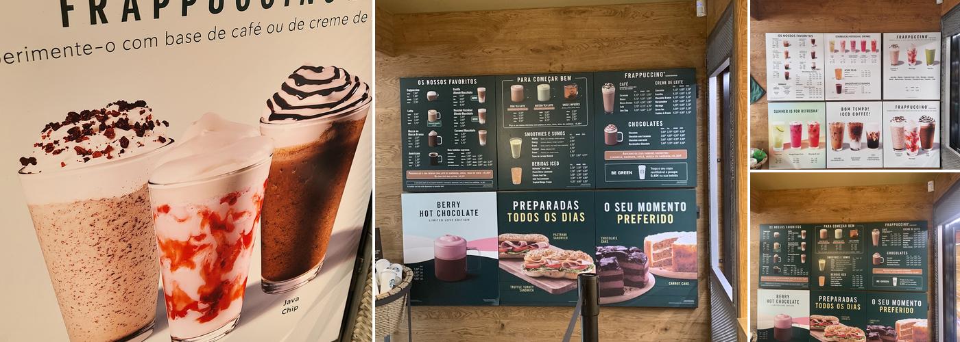 Starbucks Menu