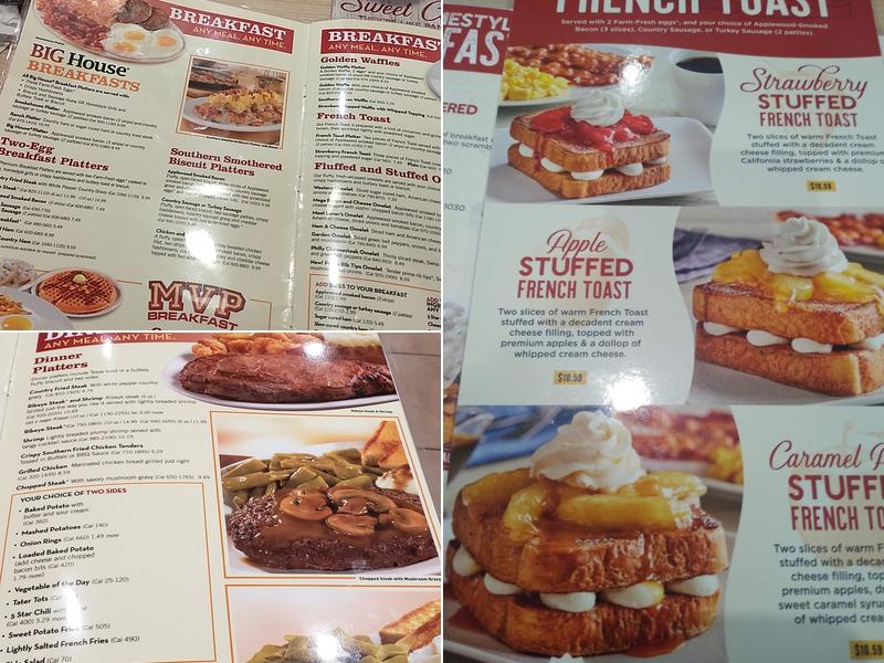 Huddle House Menu