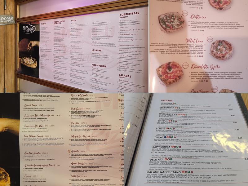 Pizza D'Artista - Povoa De Varzim Menu
