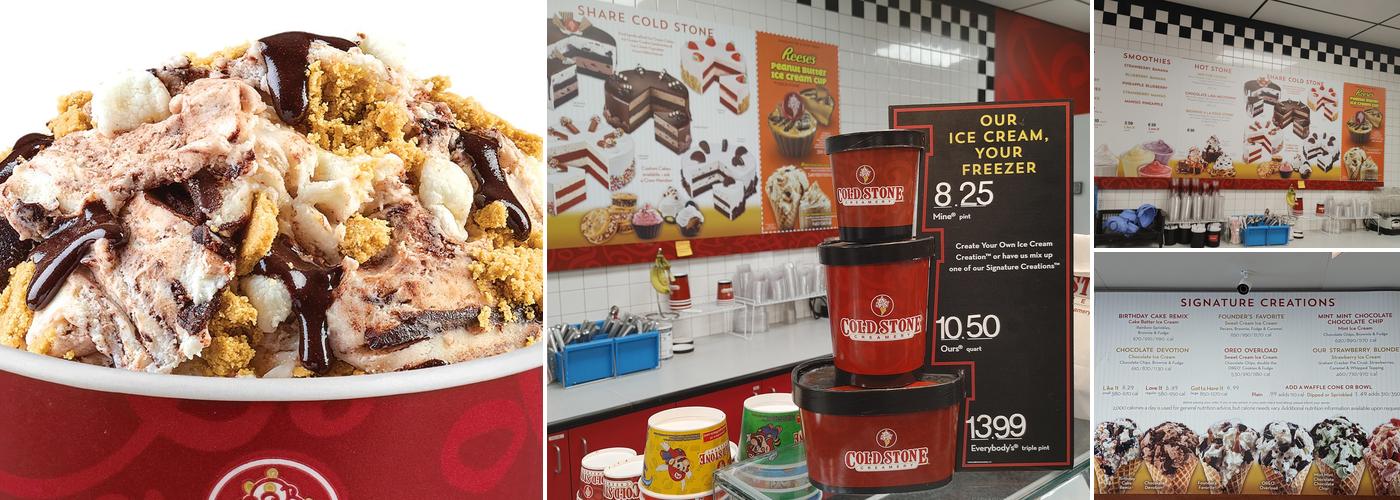 Cold Stone Creamery Menu