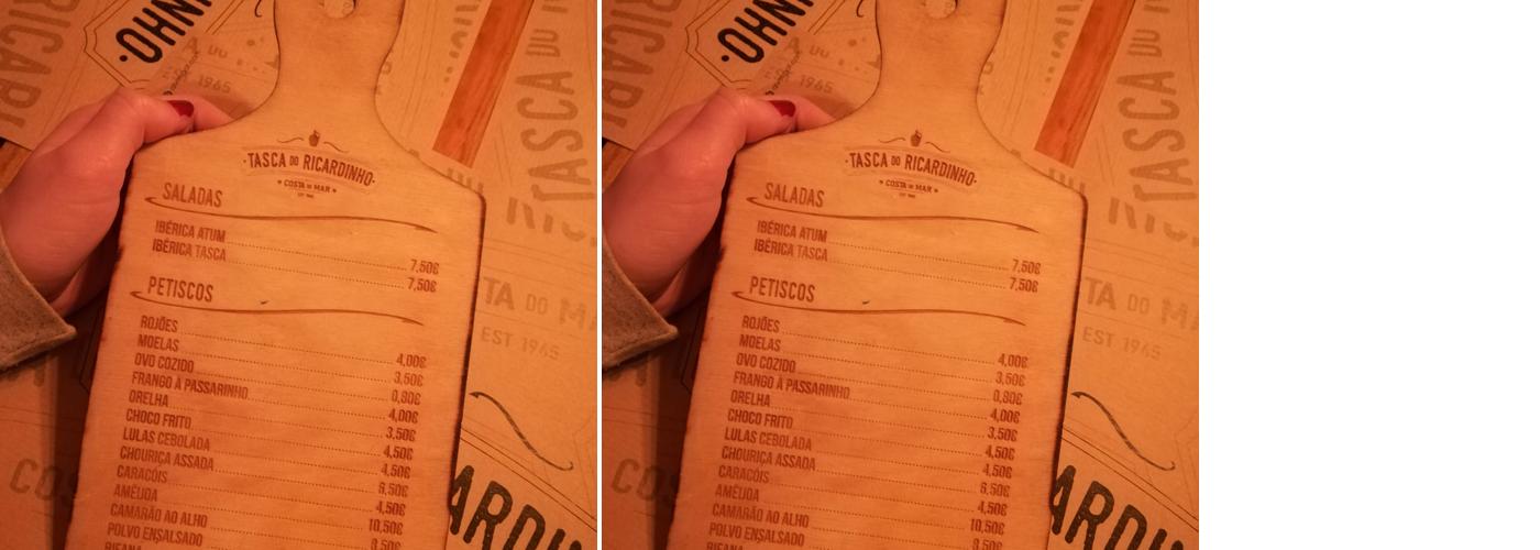 Tasca do Ricardinho (Tasca) Menu