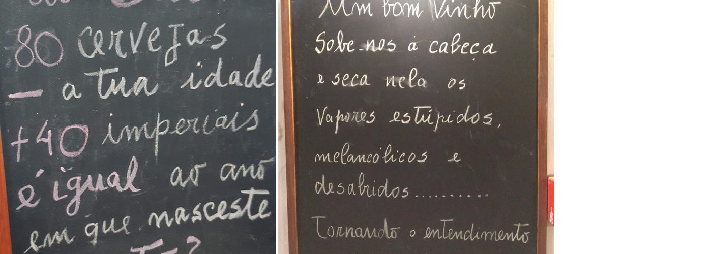 Silver Tavern (o gaveto) Menu