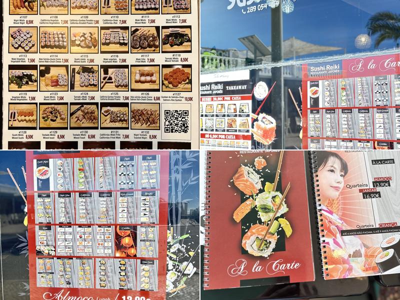 Sushicome Quarteira Menu