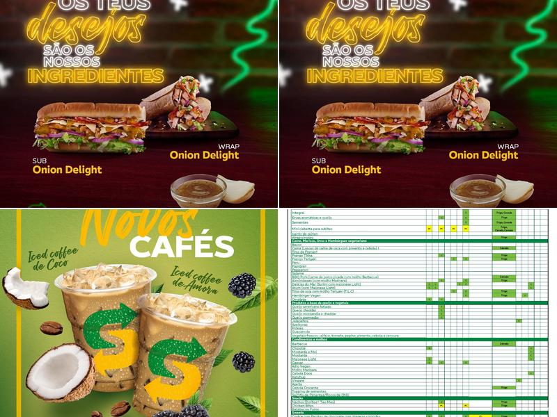 Subway (Subway Parque Nascente) Menu