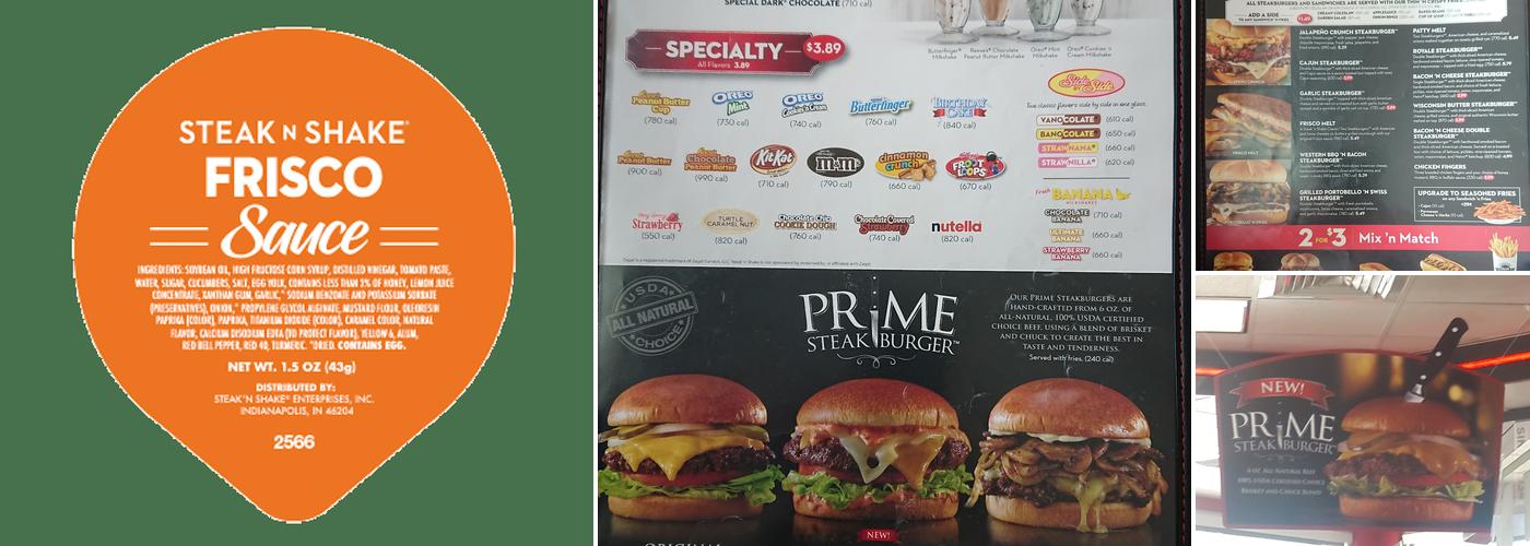 Steak 'n Shake Menu