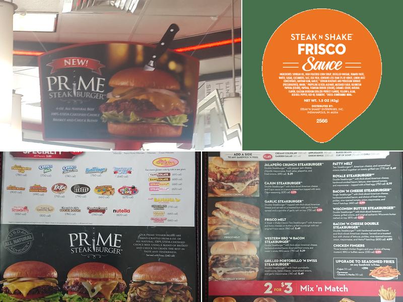 Steak 'n Shake Menu