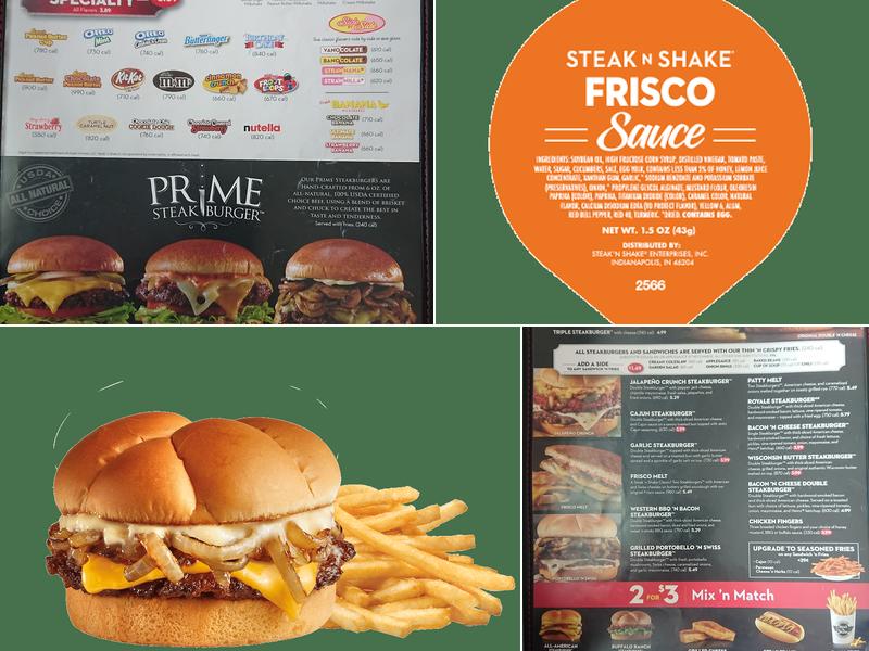 Steak 'n Shake Menu