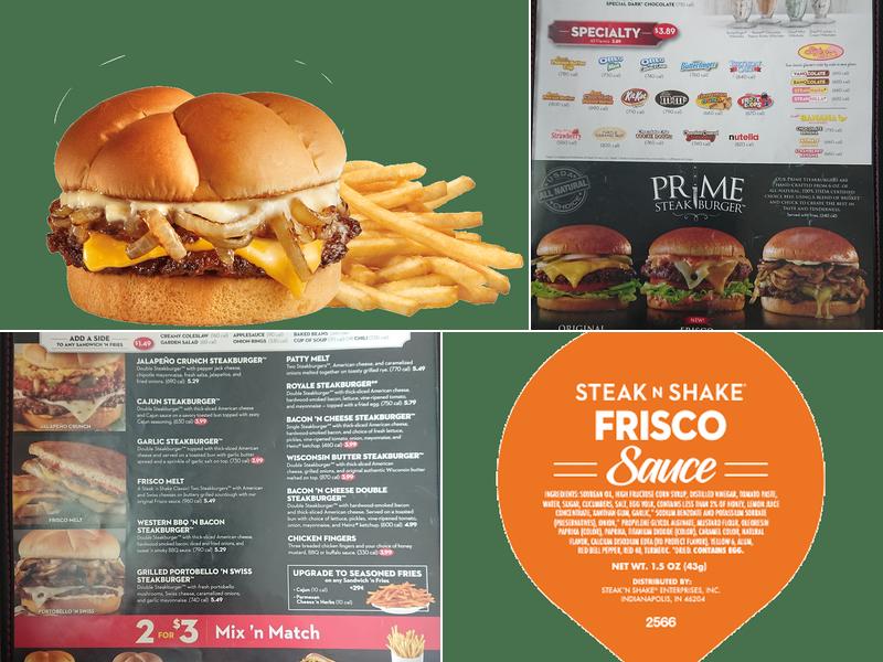Steak 'n Shake Menu