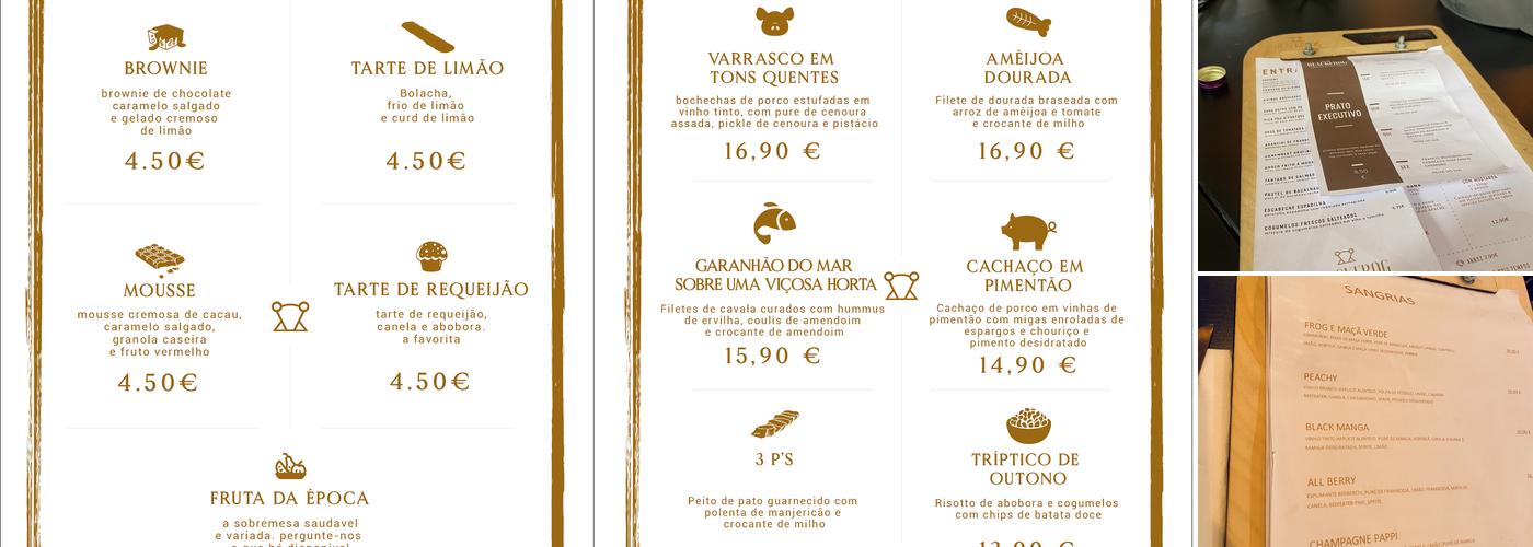 BlackFrog Menu