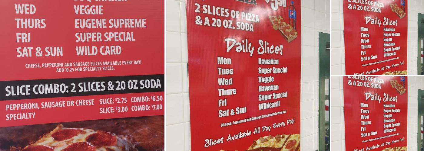 Jet's Pizza Menu