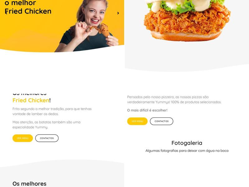 Yummy First - Fried Chicken, Burger & Pizza. Menu