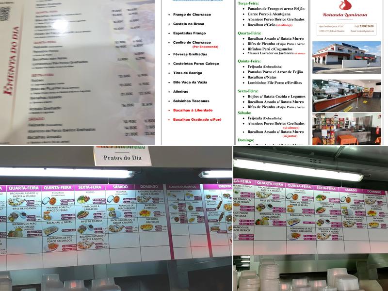 Rotunda Luminosa Menu