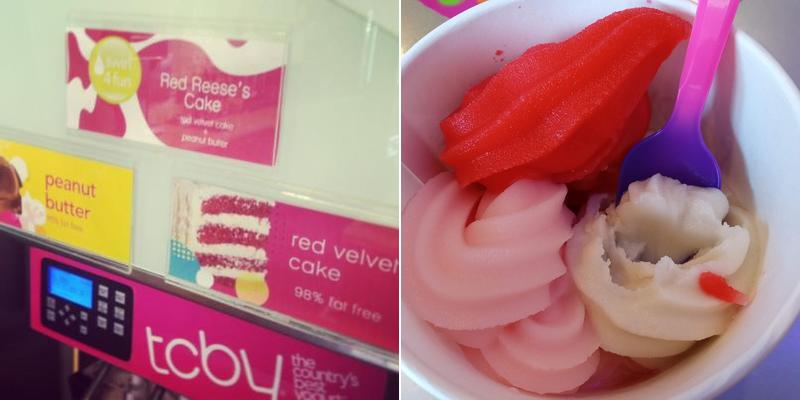 TCBY Menu
