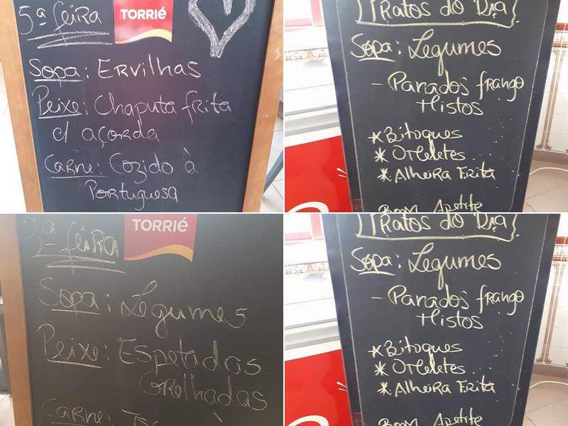 Café Incêndio Menu