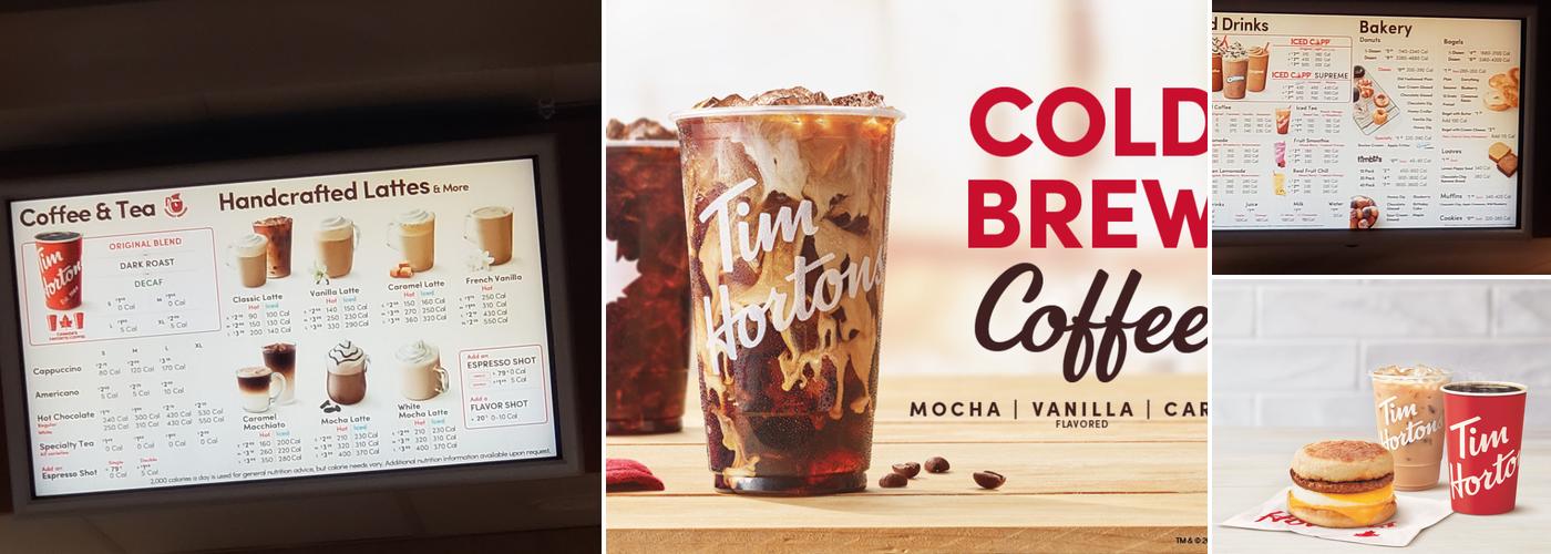 Tim Hortons Menu