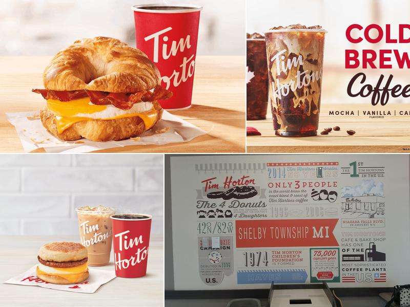 Tim Hortons Menu