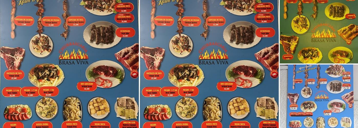 Churrascaria Brasa Viva Menu