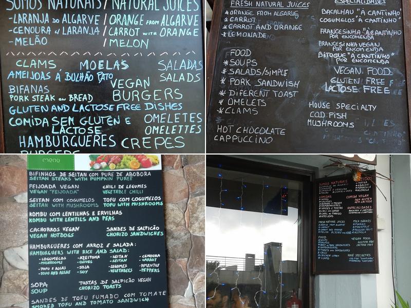 Cantinho da Regina Menu