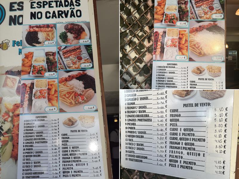 Tasca do Julão Menu