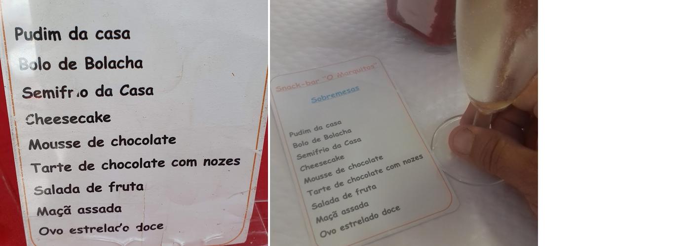 O Marquitos Menu