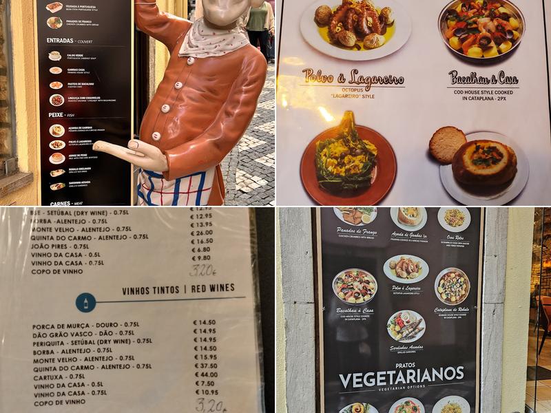 Restaurante Alcobaça Menu