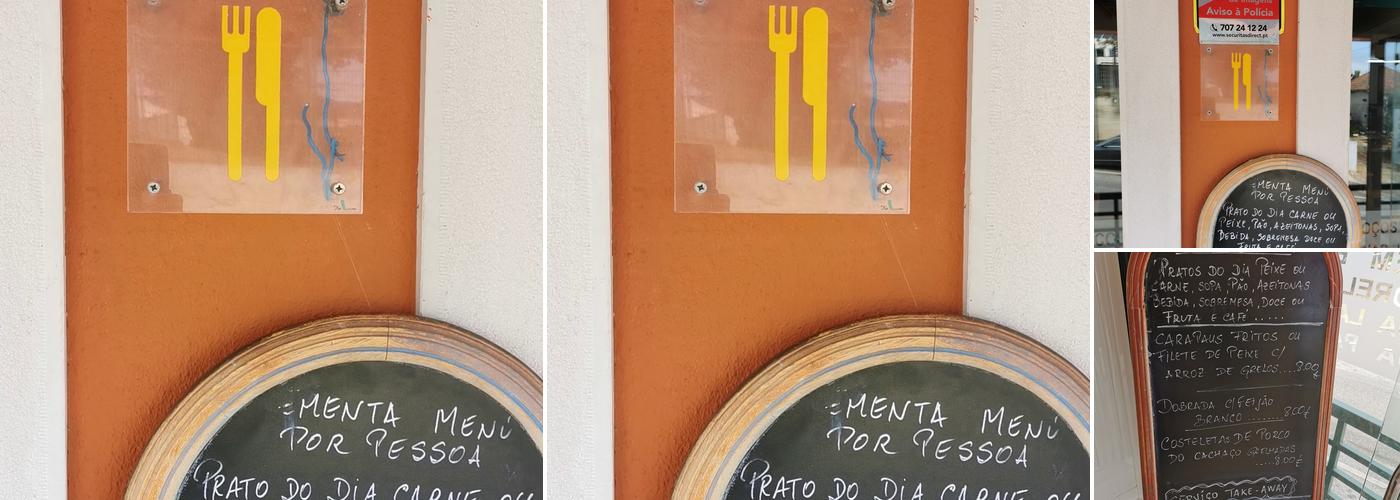 Cantinho da Caça Menu