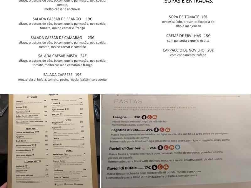 Il Mercatto Menu